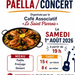 Soirée paëlla concert