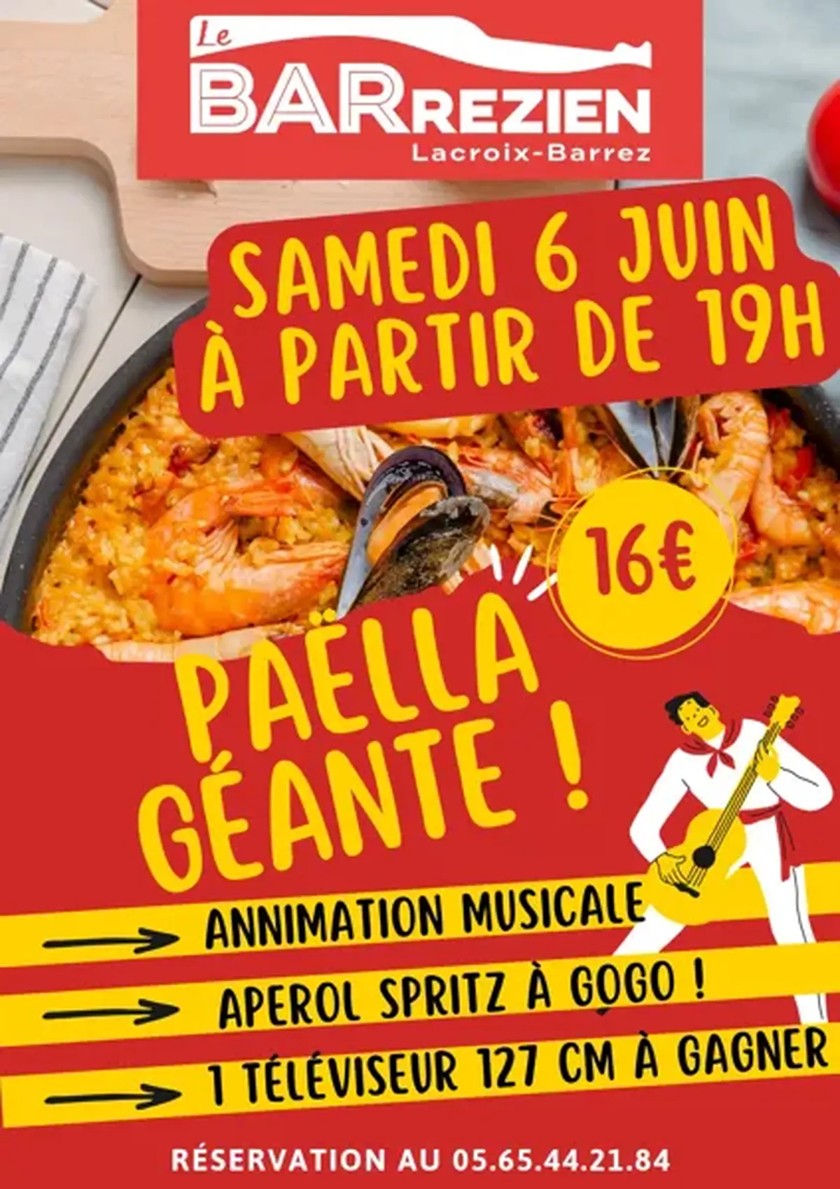 Soirée Paëlla géante