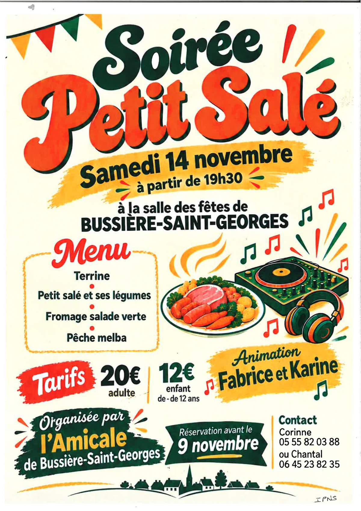 Soirée petit salé