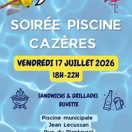 Soirée Piscine
