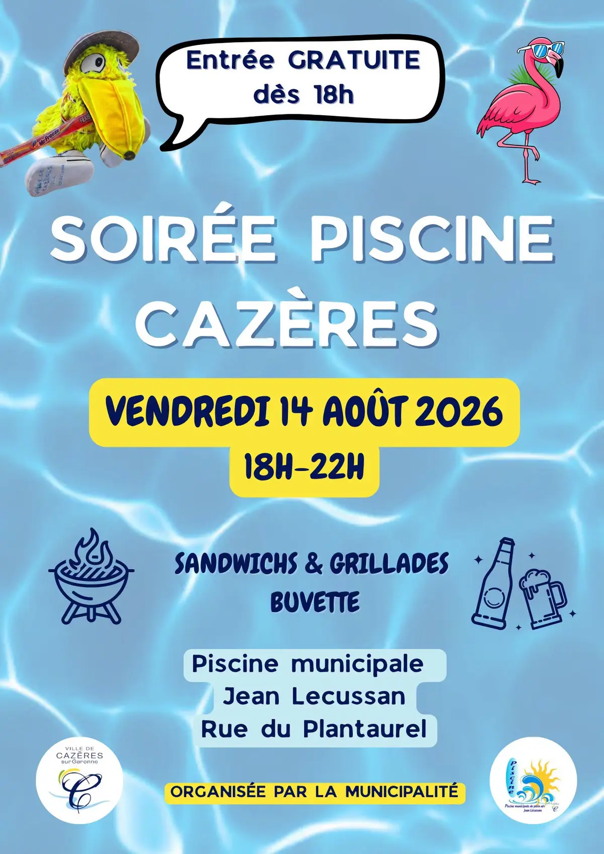 Soirée Piscine