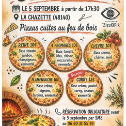 Soirée Pizza Au Feu De Bois