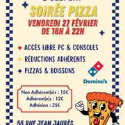 Soirée pizza et jeux vidéos