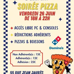 Soirée pizza et jeux vidéos