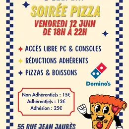 Soirée pizza et jeux vidéos