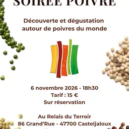 Soirée poivre