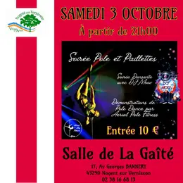 Soirée pole dance et paillettes