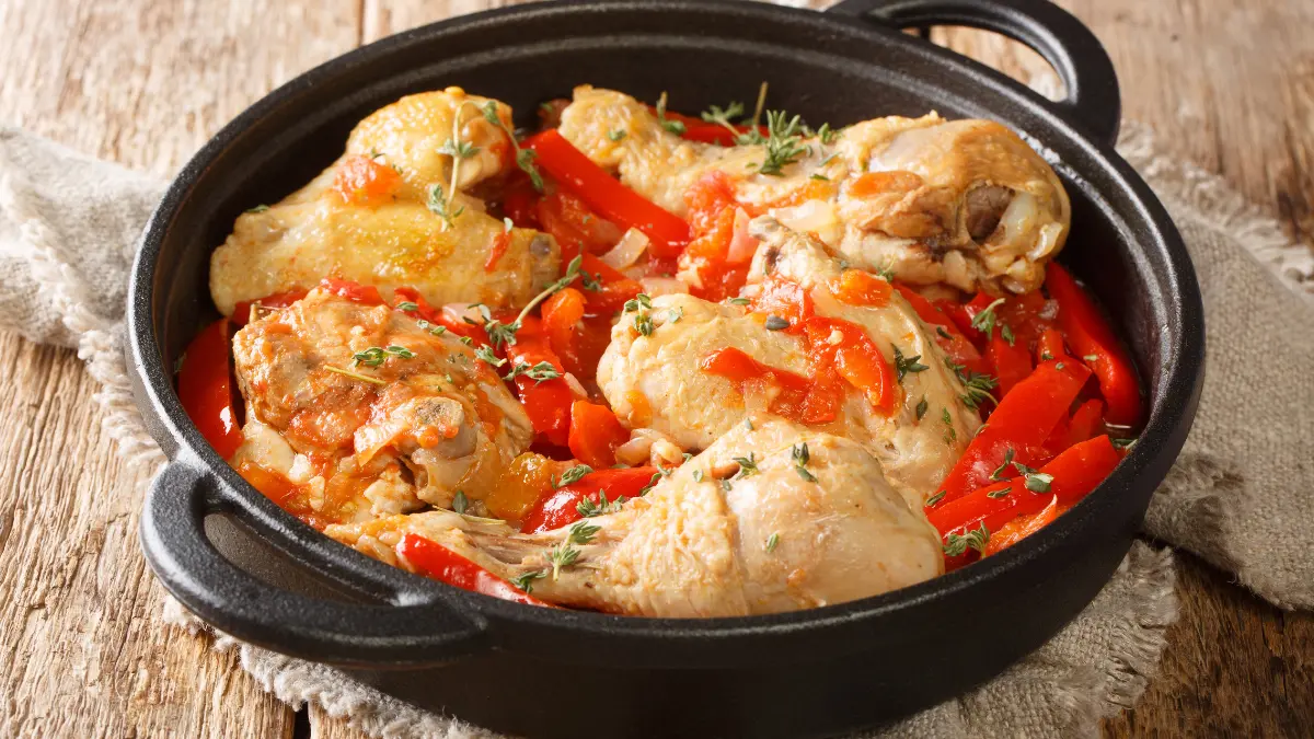 Soirée Poulet Basquaise