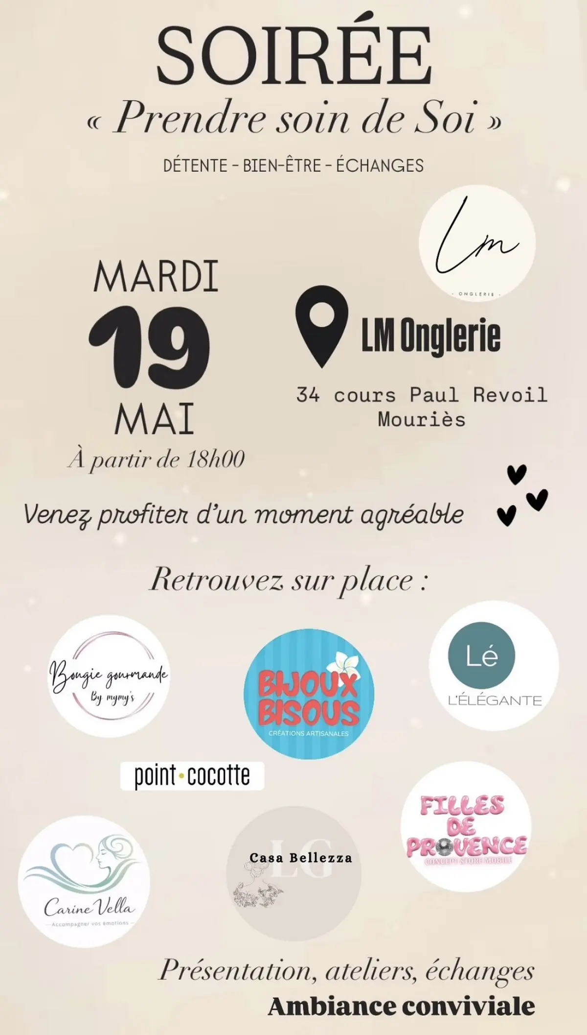 Soirée Prendre soin de soi