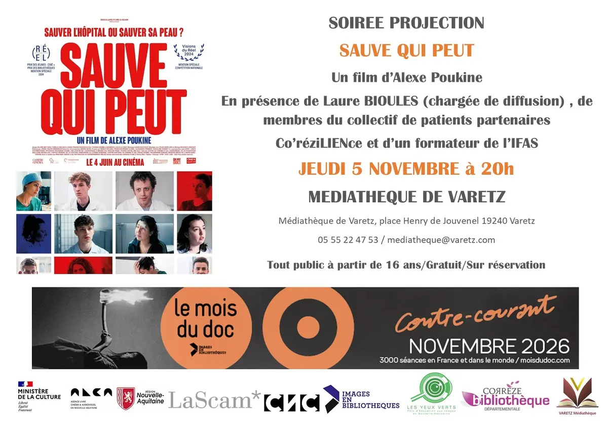 soirée projection sauve qui peut