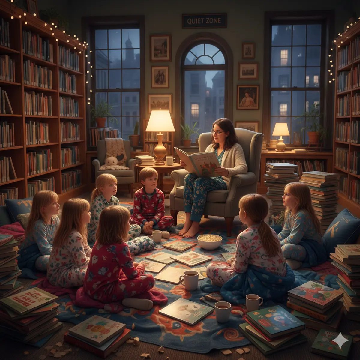 Soirée pyjama à la Bib'