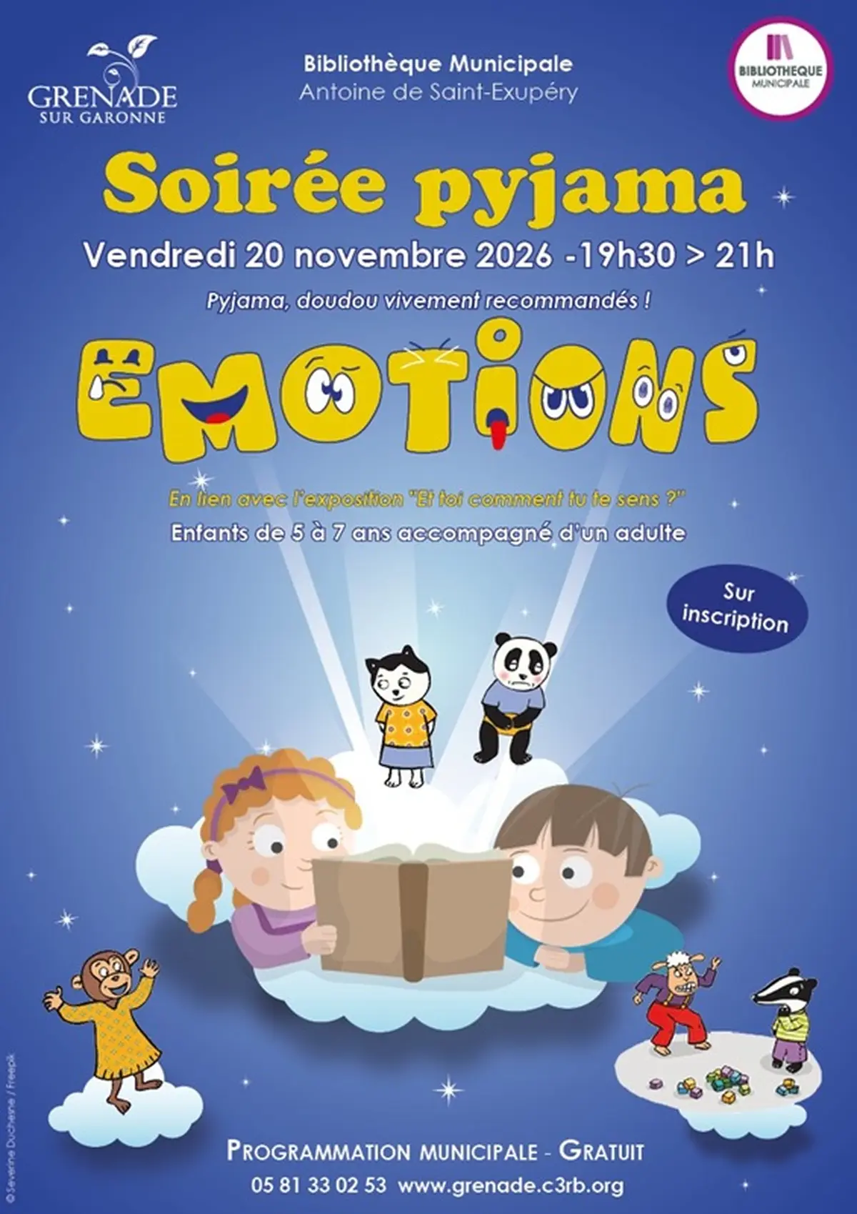 Soirée Pyjama Sur Le Thème Des émotions