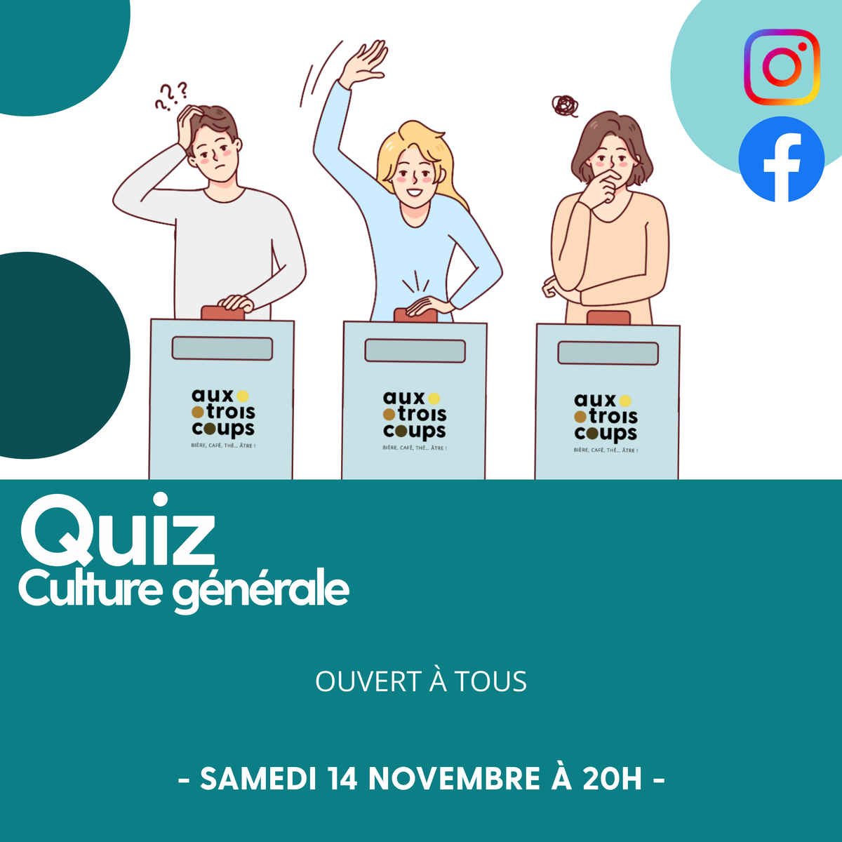 Soirée Quiz culture générale