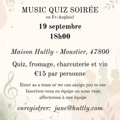 Soirée quiz de musique