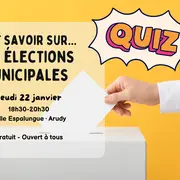 Soirée quiz Party ! : Que savez-vous sur les élections municipales ?