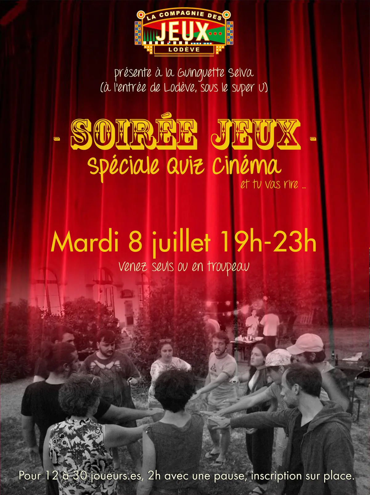 Soirée Quizz 7eme Art Avec La Compagnie Des Jeux !