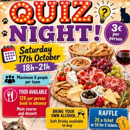 Soirée Quizz à la Funny Farm Cat Rescue