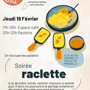 Soirée raclette au 3ème lieu