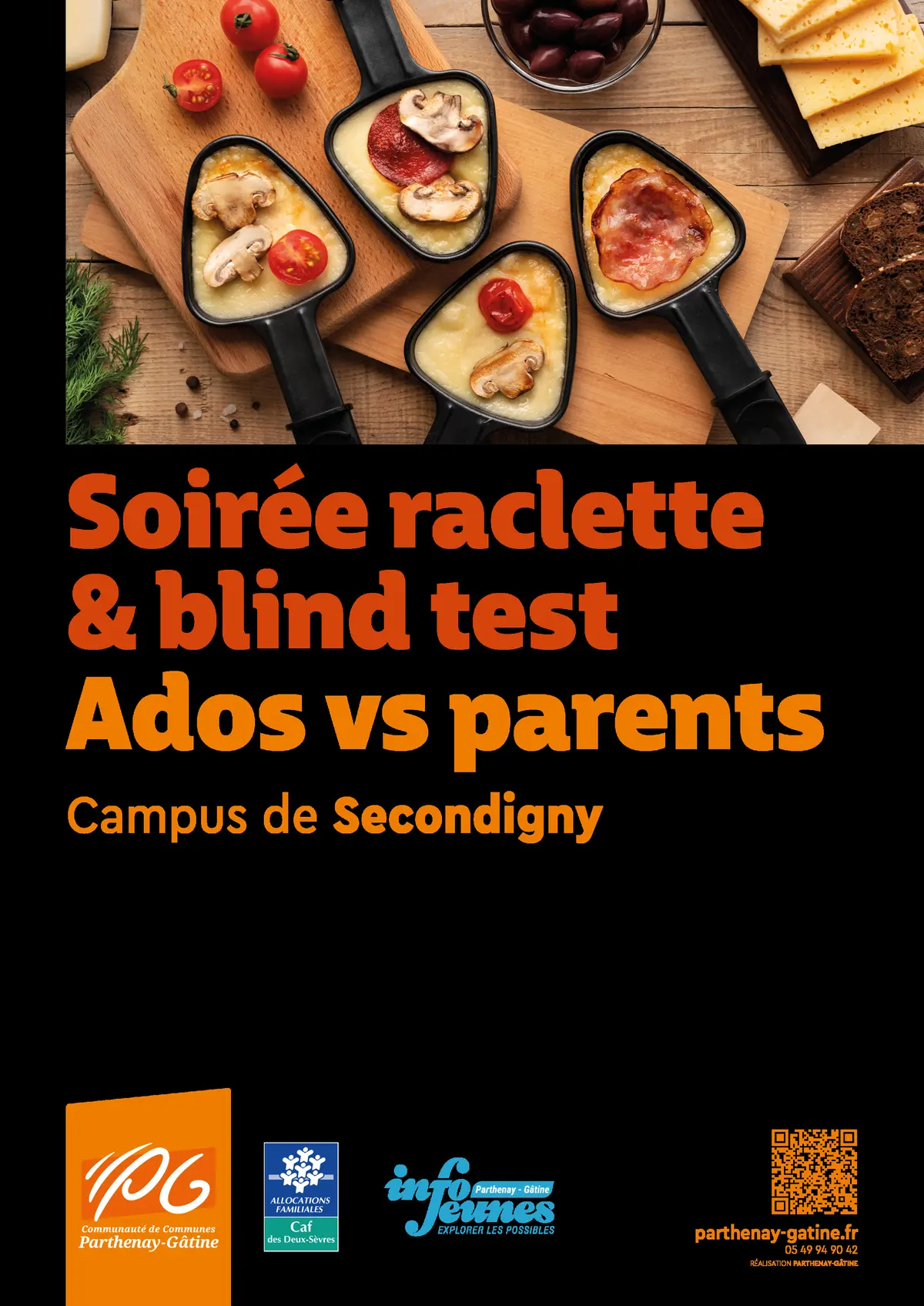 Soirée raclette et blind test !