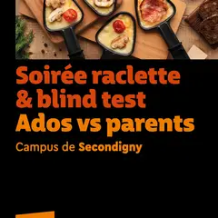 Soirée raclette et blind test !