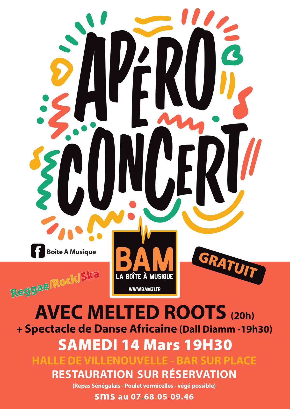 Soiree Reggae / Rock / Ska