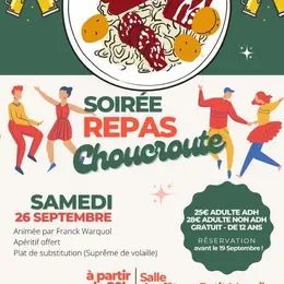 Soirée repas choucroute