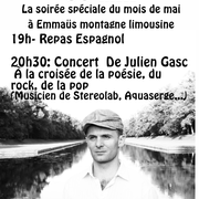 Soirée Repas-Concert à l'Emmaüs Montagne Limousine