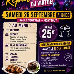 Soirée repas +dj