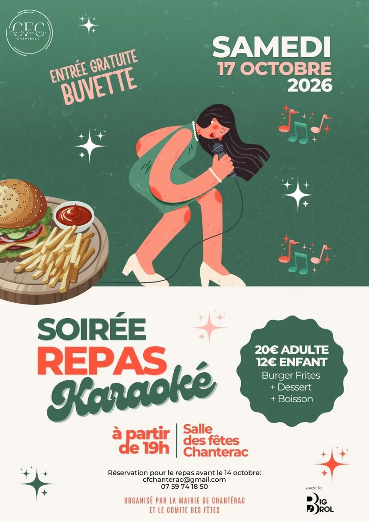 Soirée Repas Karaoké
