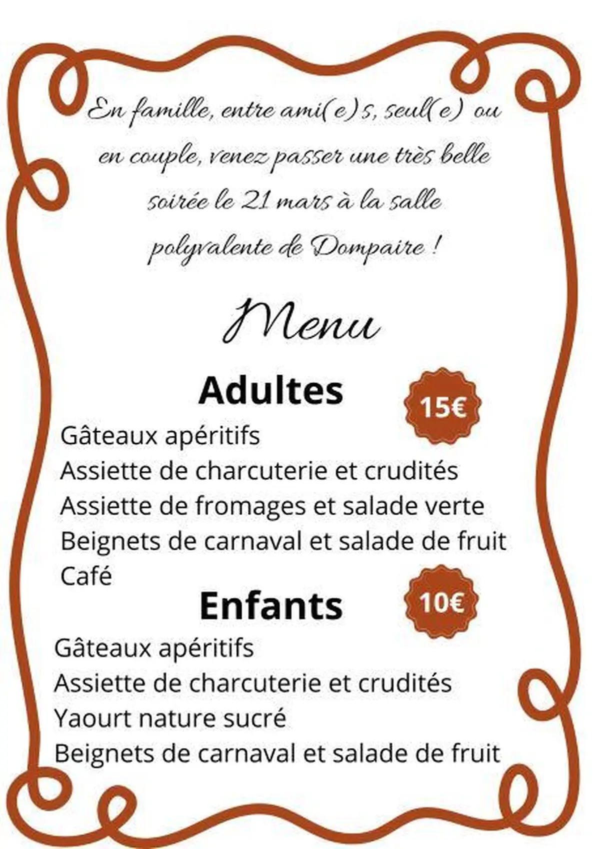 Soirée repas karaoké - sous les tropiques