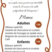 Soirée repas karaoké - sous les tropiques