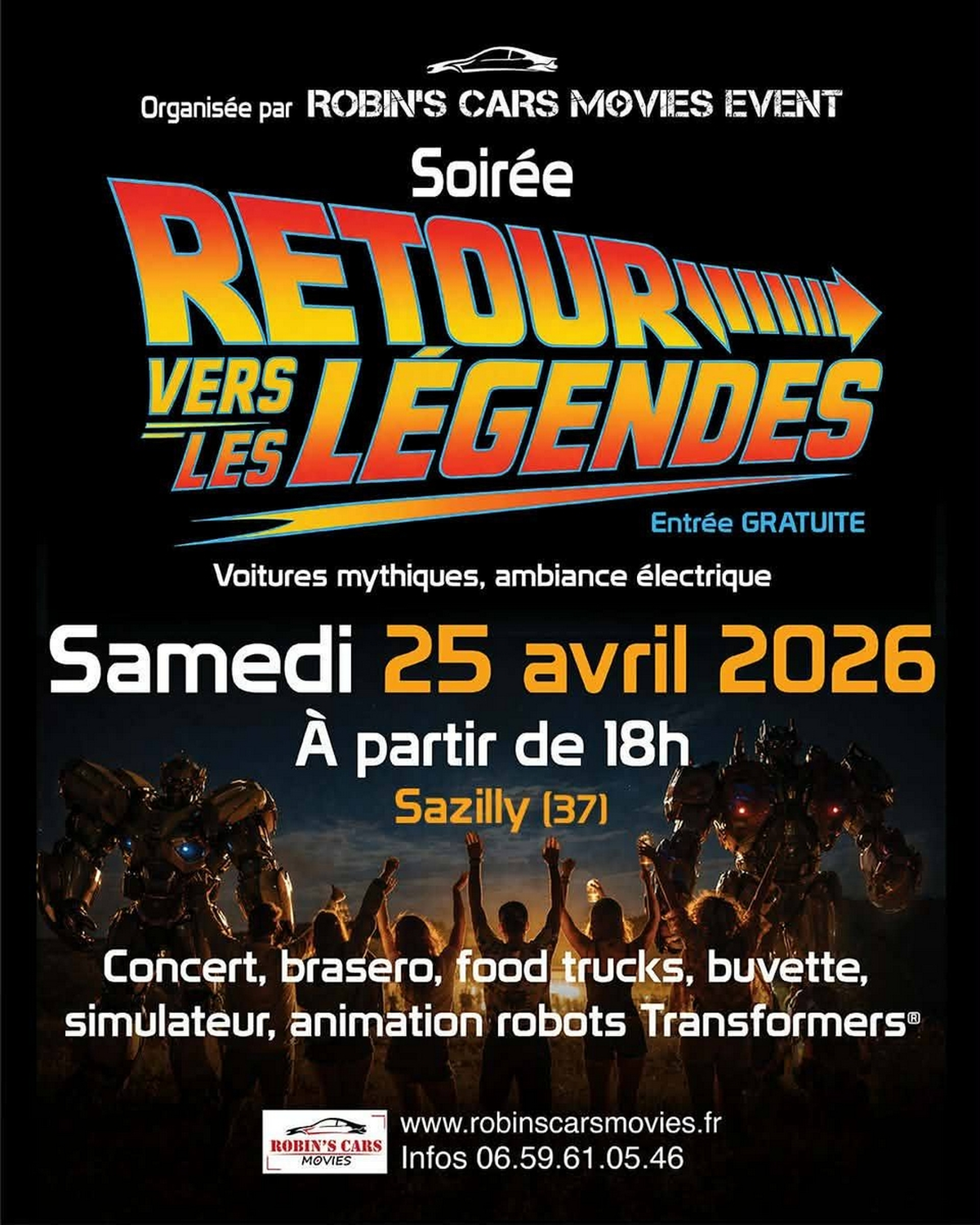Soirée Retour vers les légendes