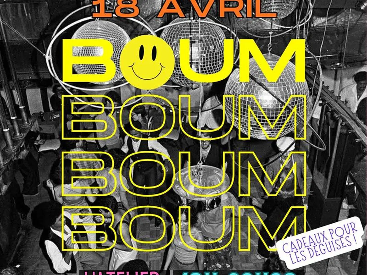 Soirée rétro 80's & 90's - Boum Boum Boum Boum