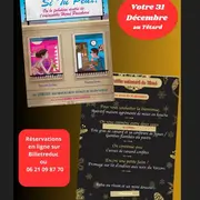 Soirée réveillon : Aime-moi si tu peux et repas de fête