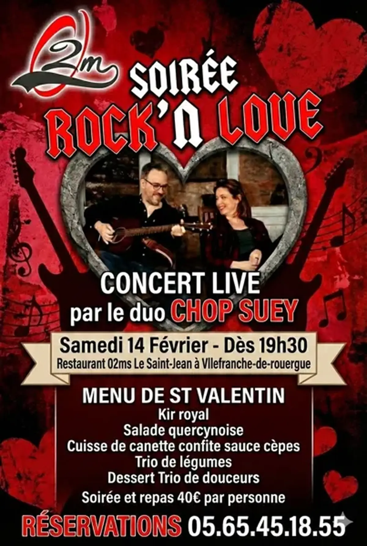 Soirée rock'n'love