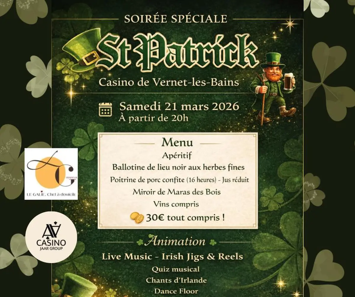 Soirée Saint Patrick