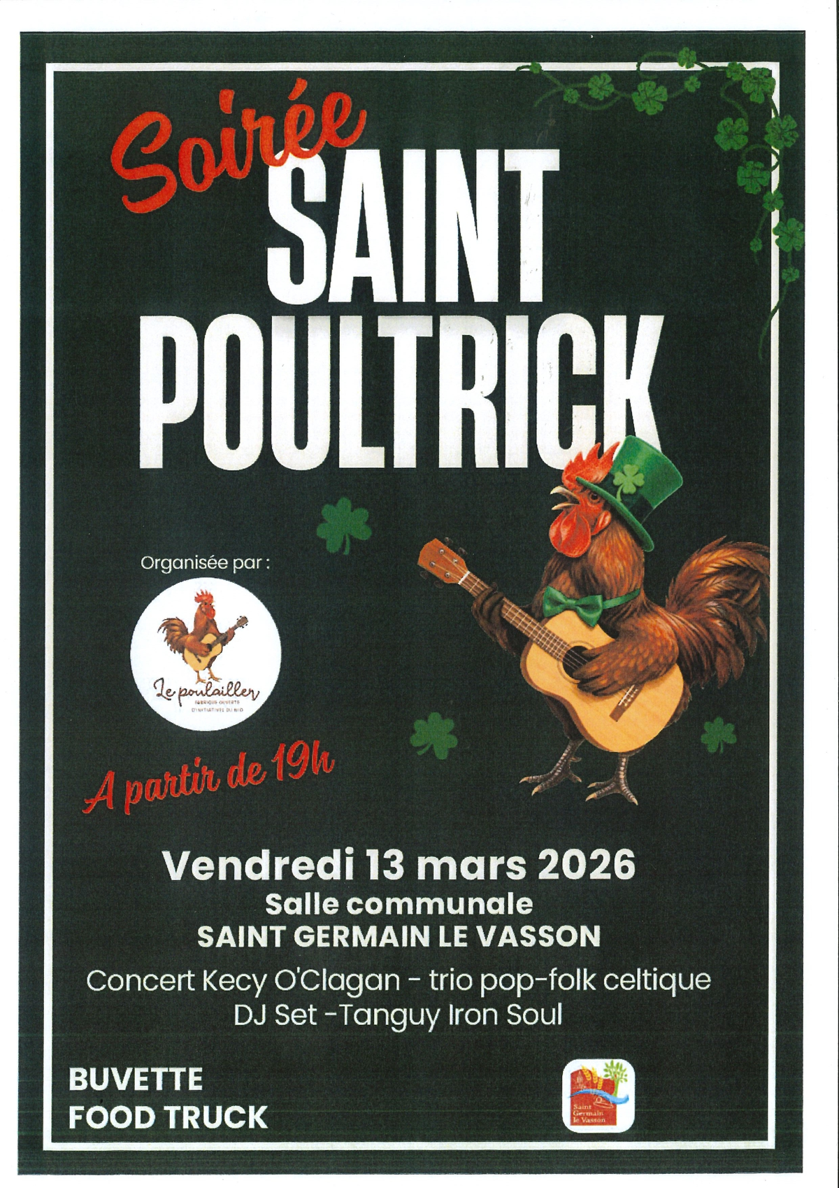 Soirée Saint Poultrick