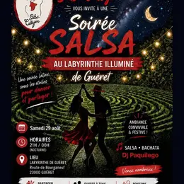 Soirée salsa au Labyrinthe illuminé