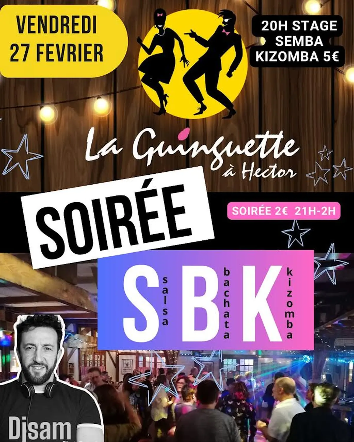 Soirée Salsa, Batchata & Kizomba