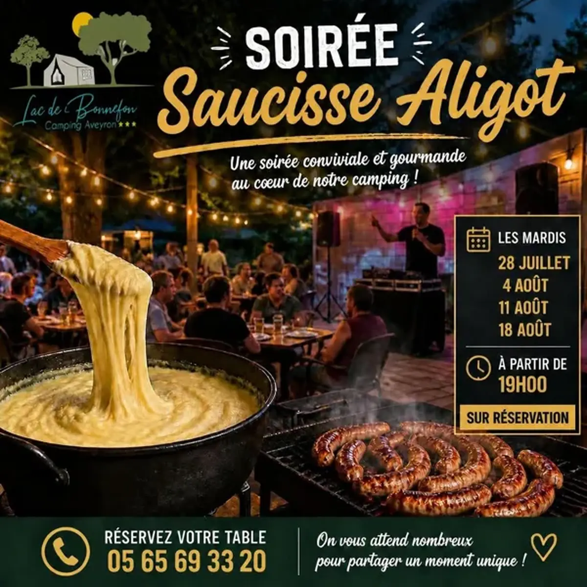 Soirée Saucisse Aligot