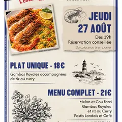 Soirée saveurs de la mer