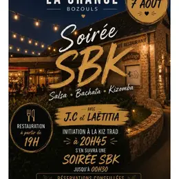 Soirée SBK - Salsa / Bachata / Kizomba à la Grange