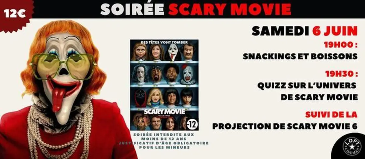 Soirée Scary Movie