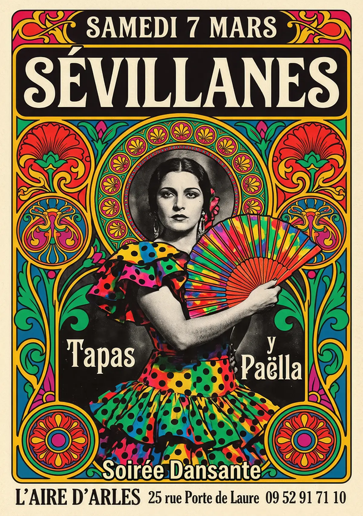 Soirée Sévillane à l'Aire d'Arles