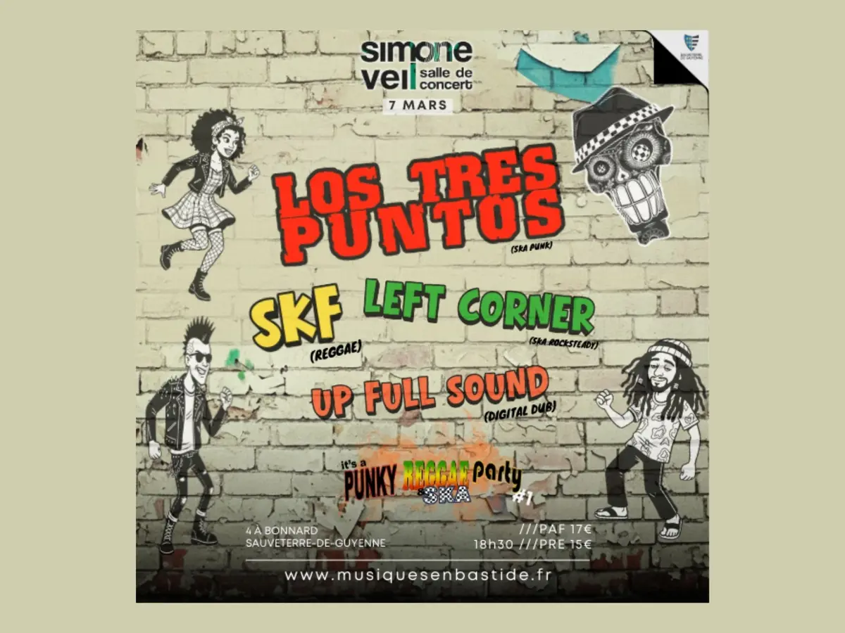 Soirée ska punk Los Tres puntos