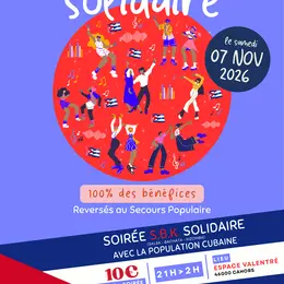 Soirée solidaire CUBA par le Secours Populaire