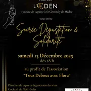 Soirée solidarité et dégustation au Château l'Eden