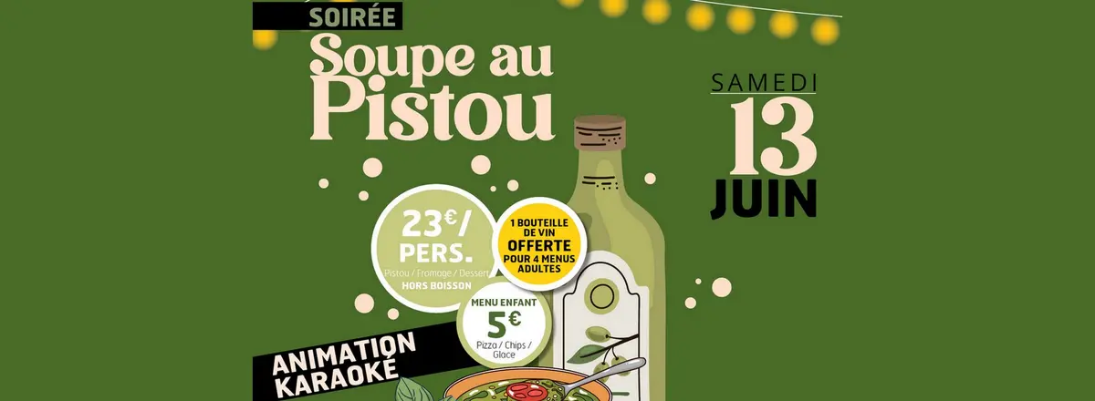 Soirée Soupe au pistou