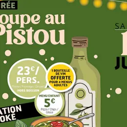 Soirée Soupe au pistou