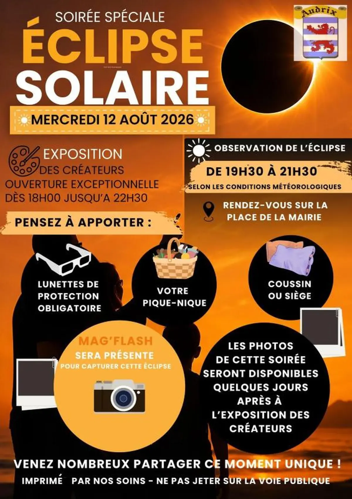 Soirée spéciale éclipse solaire